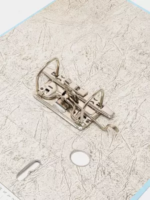 Папка - регистратор "Alta" арочный механизм, А4, 50 мм (Арт.- 50-lbl) Светло/Синяя