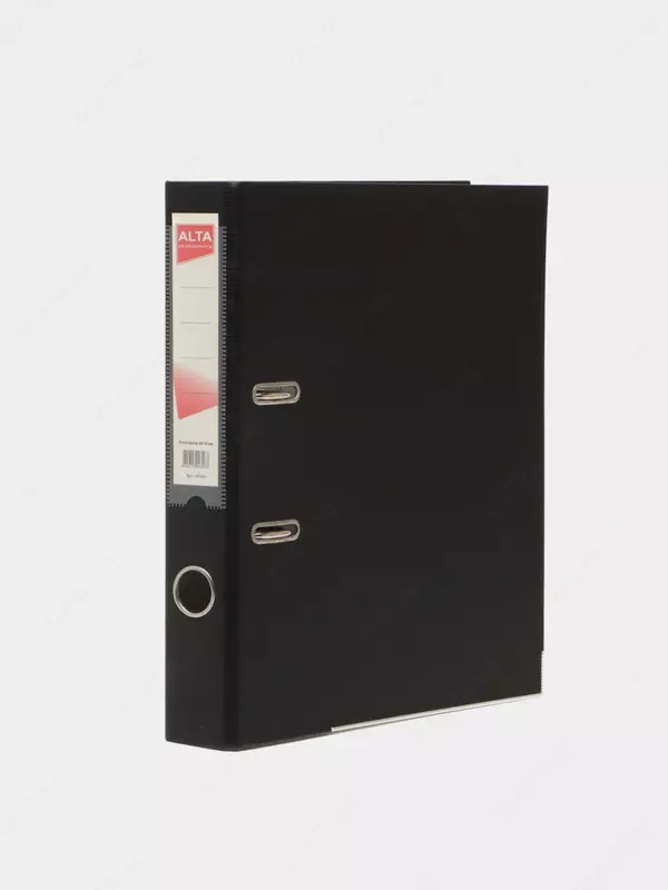 Papka - ro'yxatga oluvchi "Alta" kamar mexanizmi, A4, 50 mm (m.- 50-bk) Qora