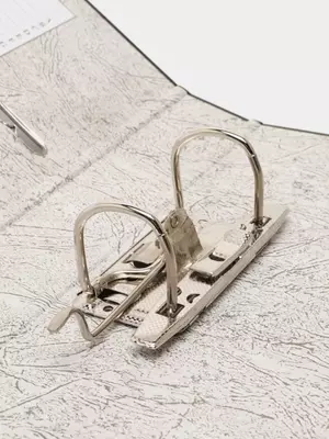 Папка - регистратор "Alta" арочный механизм, А4, 50 мм (Арт.- 50-bk) Черная