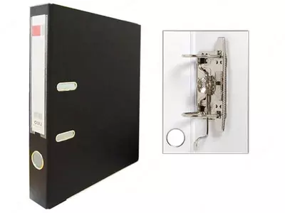 Папка - регистратор "Deli" арочный механизм, А4, 50 мм (Арт.- 39593bk) Черная