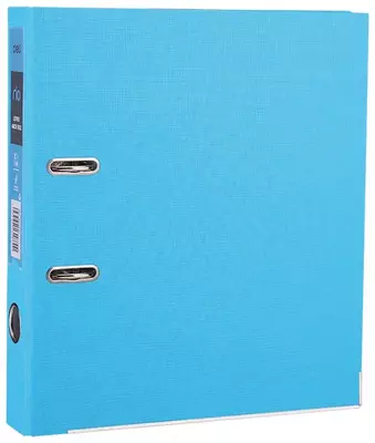 Папка - регистратор Deli "RIO" арочный механизм, А4, 50 мм (Арт.- 20030-EB) Голубая