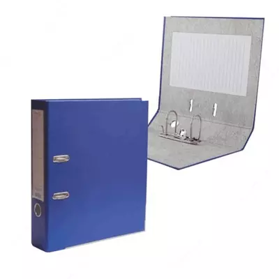 Папка - регистратор "Concept" арочный механизм, А4, 75 мм (Арт.- 77-75bl) Синяя