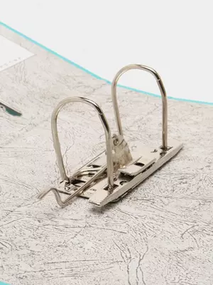 Papka - ro'yxatga oluvchi "Alta" kemerli mexanizm, A4, 75 mm (Mad.- 75-turk) Turkuaz