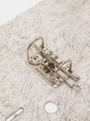 Папка - регистратор "Alta" арочный механизм, А4, 75 мм (Арт.- 75-wt) Белая