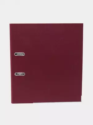 Papka - ro'yxatga oluvchi "Alta" kamar mexanizmi, A4, 75 mm (Art.- 75-bordo) Burgundiya