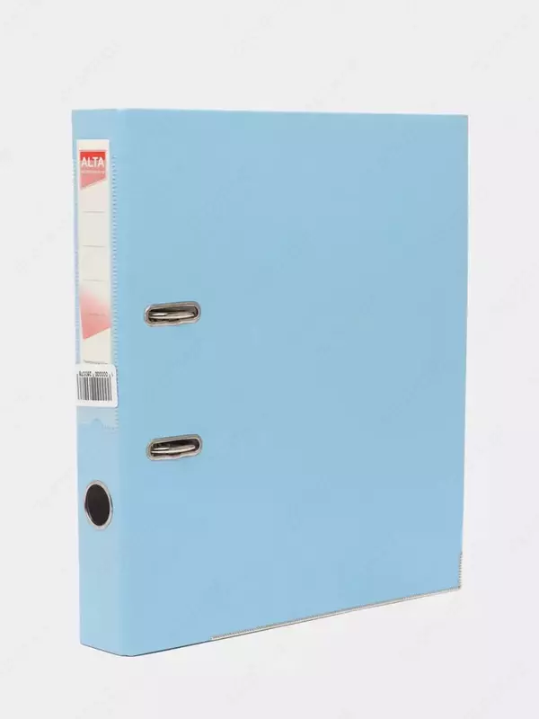Папка - регистратор "Alta" арочный механизм, А4, 75 мм (Арт.- 75-cyan) Голубая