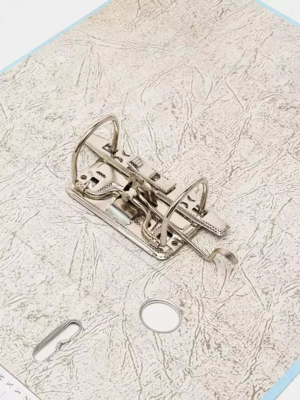 Папка - регистратор "Alta" арочный механизм, А4, 75 мм (Арт.- 75-bl) Синяя