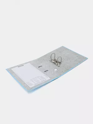 Папка - регистратор "Alta" арочный механизм, А4, 75 мм (Арт.- 75-lbl) Светло/Синяя