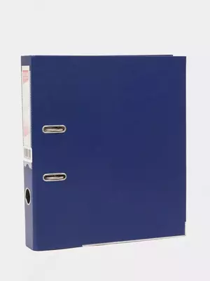 Папка - регистратор "Alta" арочный механизм, А4, 75 мм (Арт.- 75-dbl) Темно/Синяя