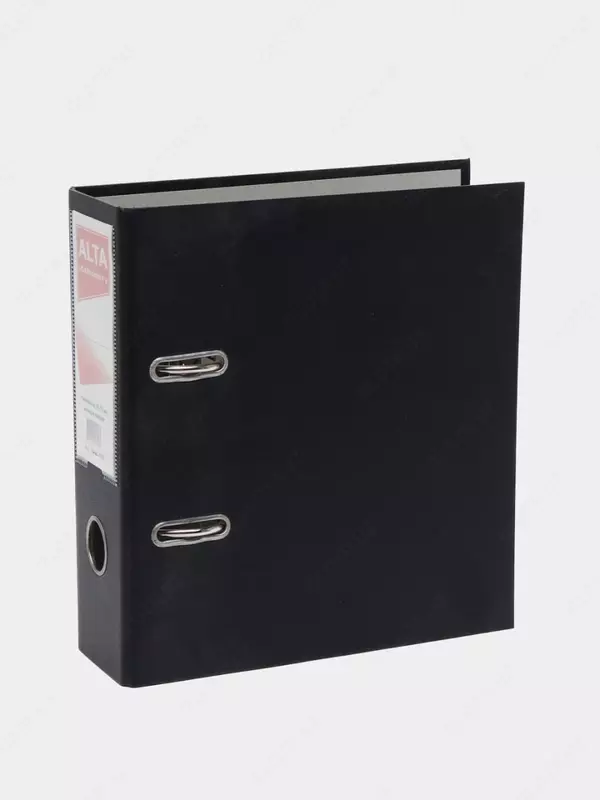 Papka - ro'yxatga oluvchi "Alta" kamar mexanizmi, A5, 75 mm (Art.- 75-bk-A5V) Qora