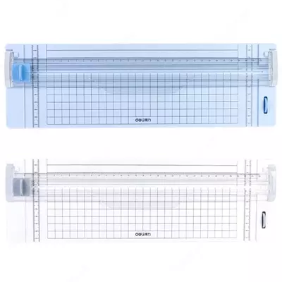 Qog'oz uchun gilyotin qo'l kesgichi "Deli" A4/A5 (Art. - 14251) Assortiment