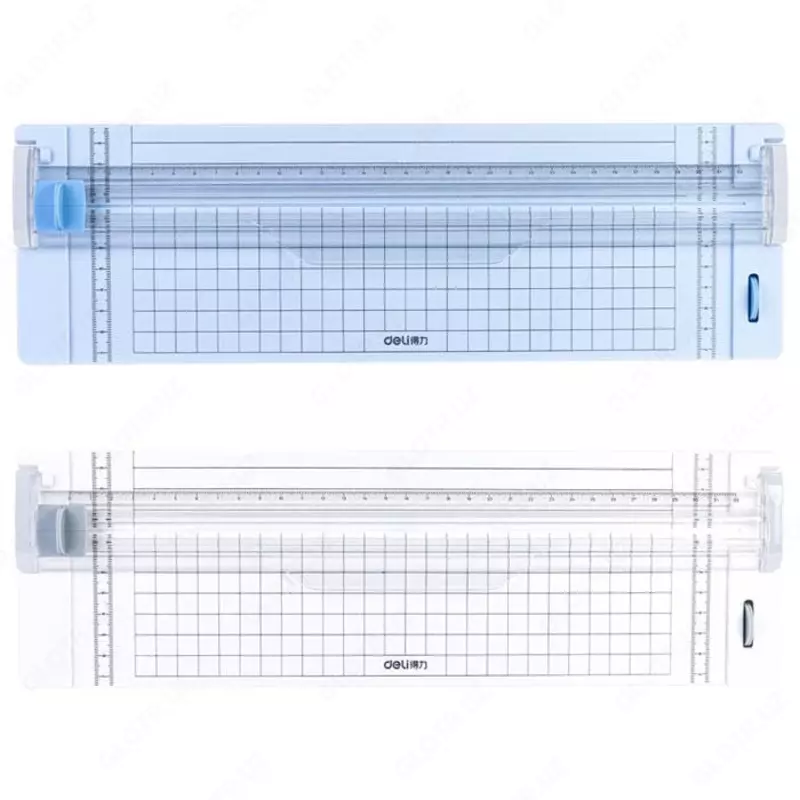 Гильотинный ручной резак для бумаги "Deli" А4/А5 (Арт. - 14251) Ассорти