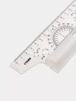 11 000 so'm T-kvadrat 15 sm "Stamm" plastik rolik (Art. - LR01) Turli xil