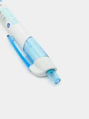 Шариковая автоматическая ручка "Deli" 0.7 мм, синяя (Арт.- 18-Qbl)