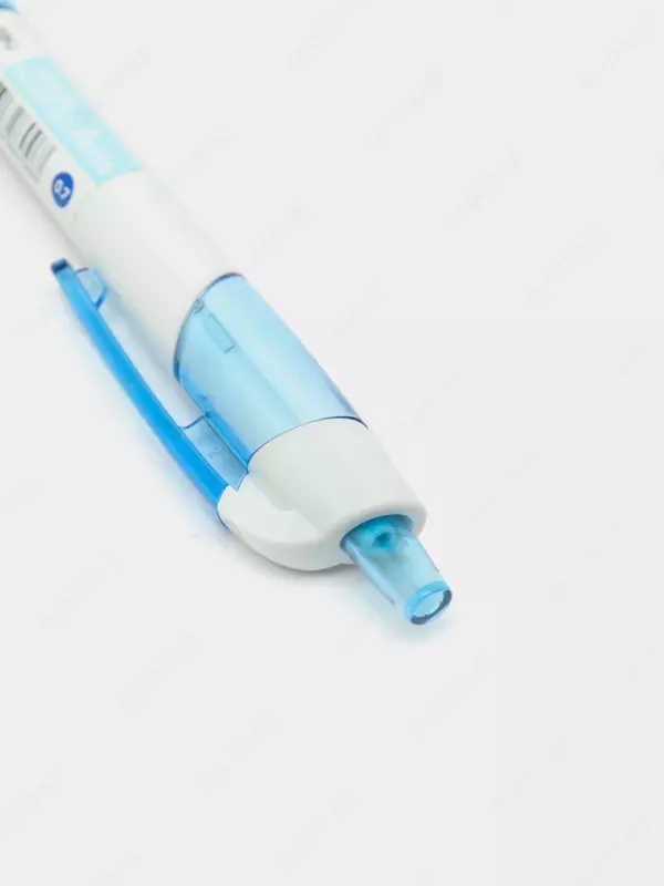 Шариковая автоматическая ручка "Deli" 0.7 мм, синяя (Арт.- 18-Qbl)