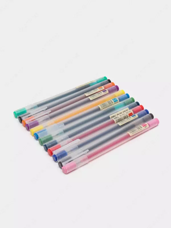 Набор гелевых ручек "Deli" 12 шт. (Арт.- G119-12С) Ассорти