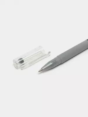 Гелевая ручка Berlingo "Brilliant Metallic" 0.8 мм, металлик (Арт.- CGp_40010) Серебристая