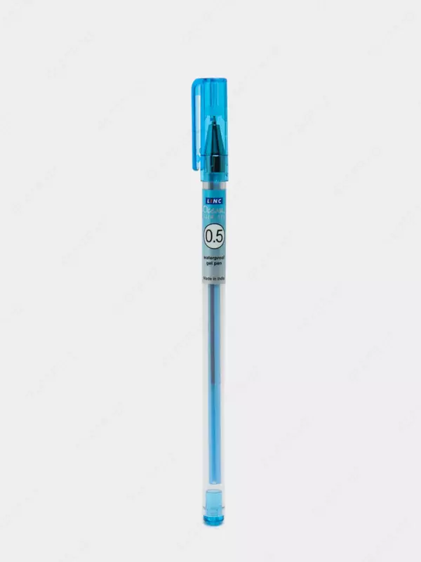 Гелевая ручка "Linc Ocean Slim" 0.5 мм, синяя (Арт.- 200S-bl)