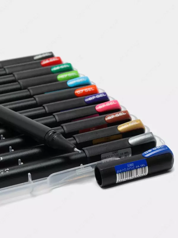 Набор гелевых ручек "Linc Pentonic" 0.6 мм, 12 цв. (Арт.- 856-blister12)