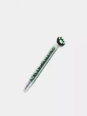 Гелевая ручка MESHU "Cute Paws" 0.3 мм, синяя, стираемые чернила (Арт.- 296396) Ассорти