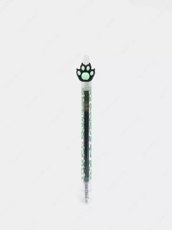 Гелевая ручка MESHU "Cute Paws" 0.3 мм, синяя, стираемые чернила (Арт.- 296396) Ассорти