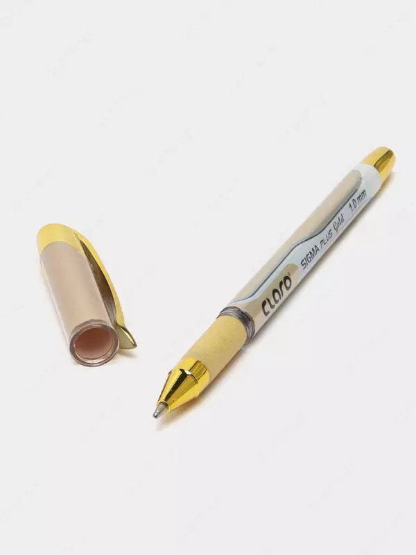 Шариковая ручка Claro "Sigma Plus Gold" 1.0 мм, синяя (Арт.- 128-SIG-bl)