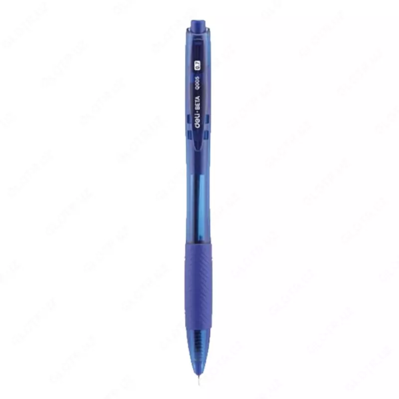 Шариковая автоматическая ручка "Deli" 0.7 мм, синяя (Арт.- 00530-EQ)