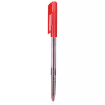 Шариковая ручка "Deli Arrow" 0.7 мм, красная (Арт.- 01040-WQ)