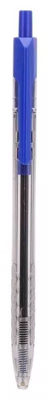 Шариковая автоматическая ручка "Deli Arrow" 0.7 мм, синяя (Арт.- 01330-WQ)