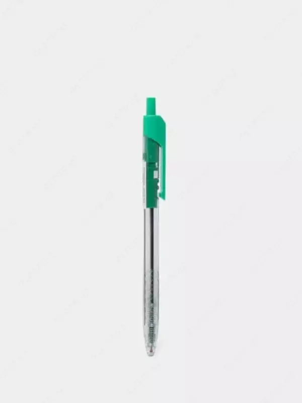 Шариковая автоматическая ручка "Deli Arrow" 0.7 мм, зеленая (Арт.- 01350-WQ)