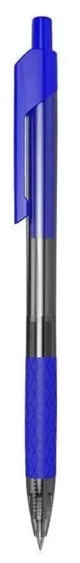 Шариковая автоматическая ручка "Deli Arrow" 0.7 мм, синяя (Арт.- 01930-WQ)