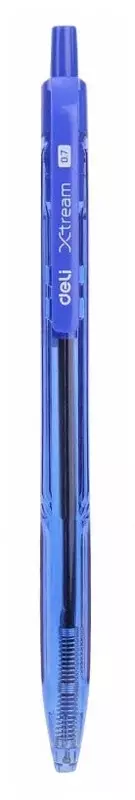 Шариковая автоматическая ручка Deli "Arrow Xtream" 0.7 мм, синяя (Арт.- 02130-WQ)