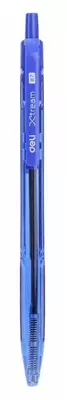 Шариковая автоматическая ручка Deli "Arrow Xtream" 0.7 мм, синяя (Арт.- 02130-WQ)