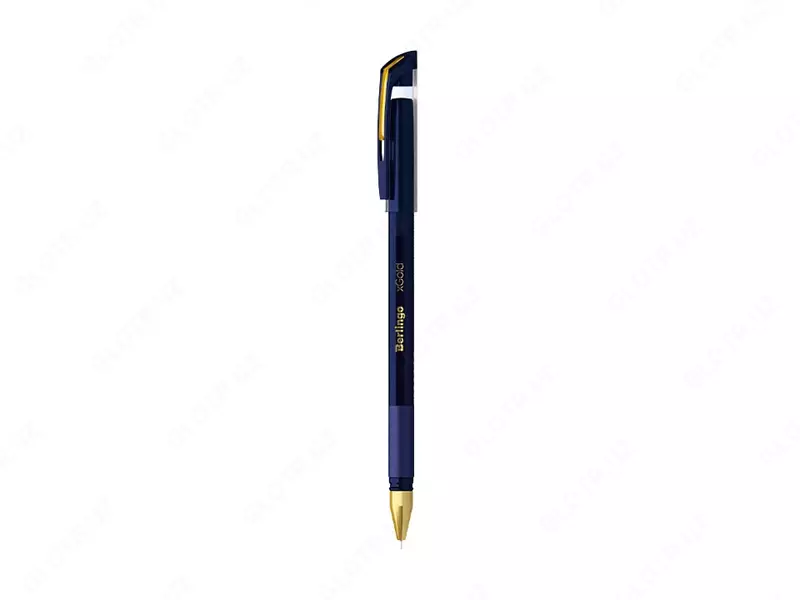 Шариковая ручка Berlingo "xGold" 0.7 мм, декор (Арт.- CBp_07500) Синяя/Золотистая