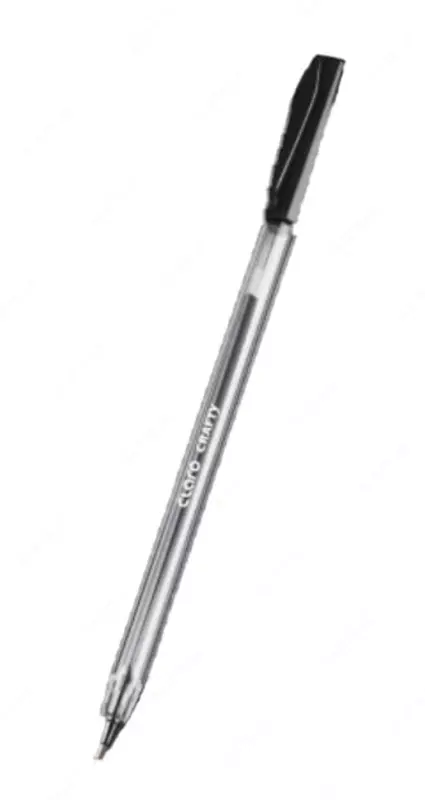 Шариковая ручка "Claro Crafty" 1.0 мм, черная (Арт.- 084-ONE-bk)