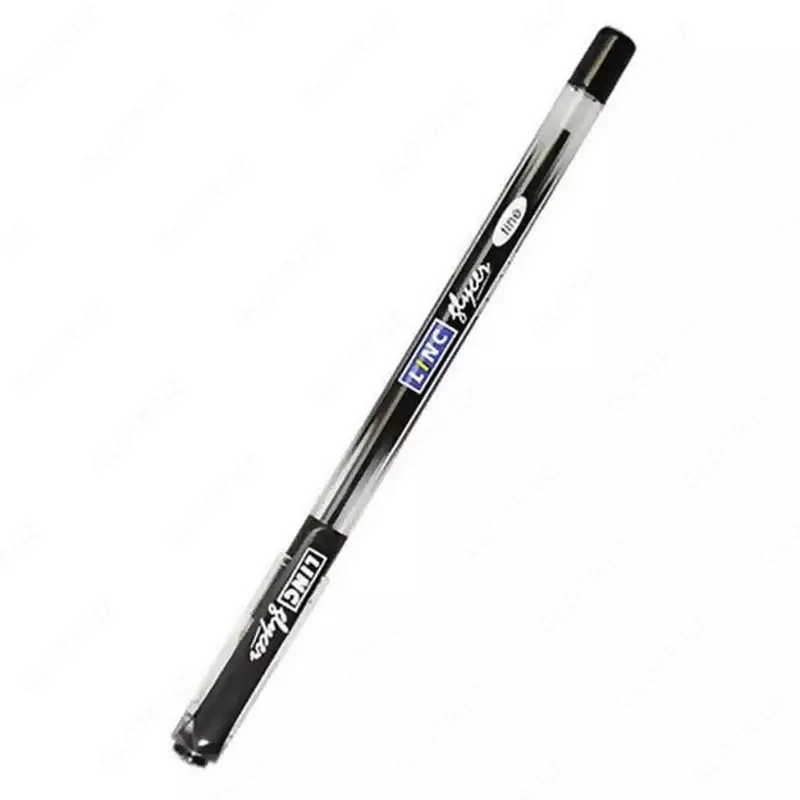 Шариковая ручка "Linc GLYСER" 0.7 мм, черная (Арт.- 1300RF-bk)