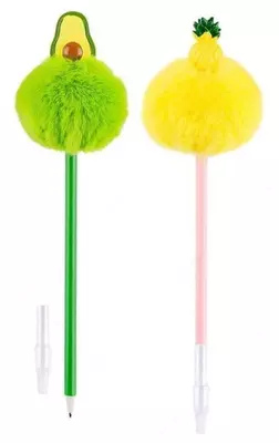 Шариковая ручка MESHU "Avocado&Ananas" 0.7 мм, синяя (Арт.- MS_65763) Ассорти