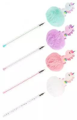 Шариковая ручка MESHU "Candy Unicorn" 0.7 мм, синяя (Арт.- MS_65770) Ассорти