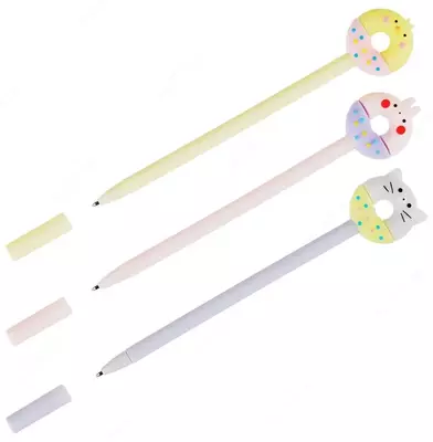 Sharikli qalam MESHU "Sweet Donats" 0,7 mm, ko'k (Art.- MS_65879) Assortiment