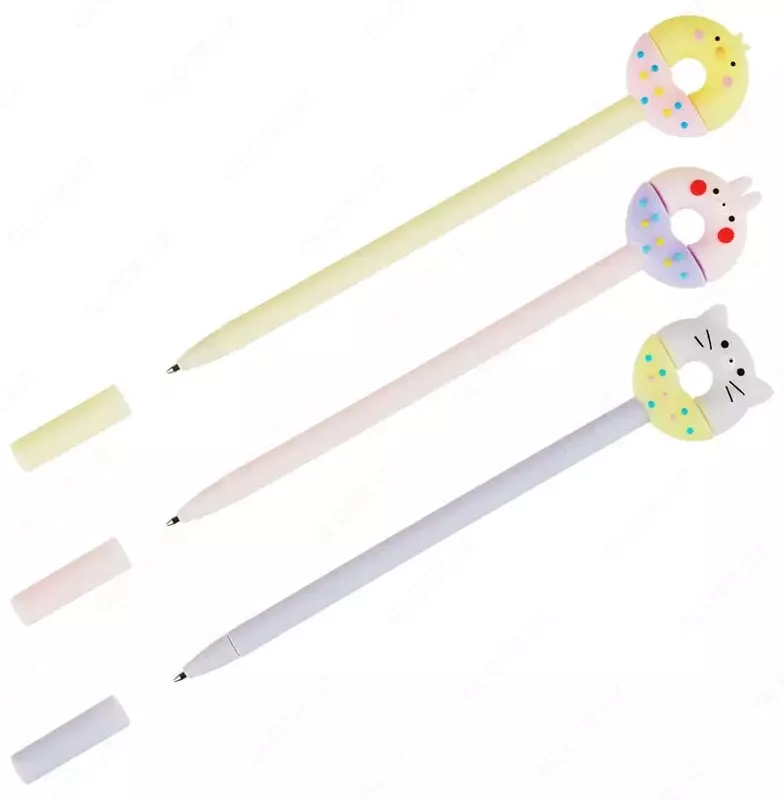 Sharikli qalam MESHU "Sweet Donats" 0,7 mm, ko'k (Art.- MS_65879) Assortiment