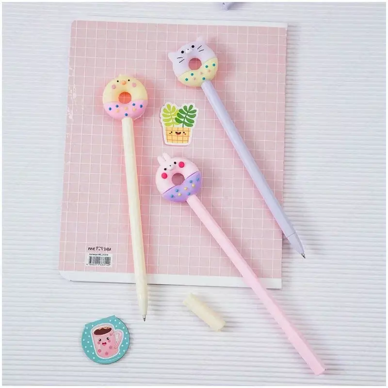 Sharikli qalam MESHU "Sweet Donats" 0,7 mm, ko'k (Art.- MS_65879) Assortiment