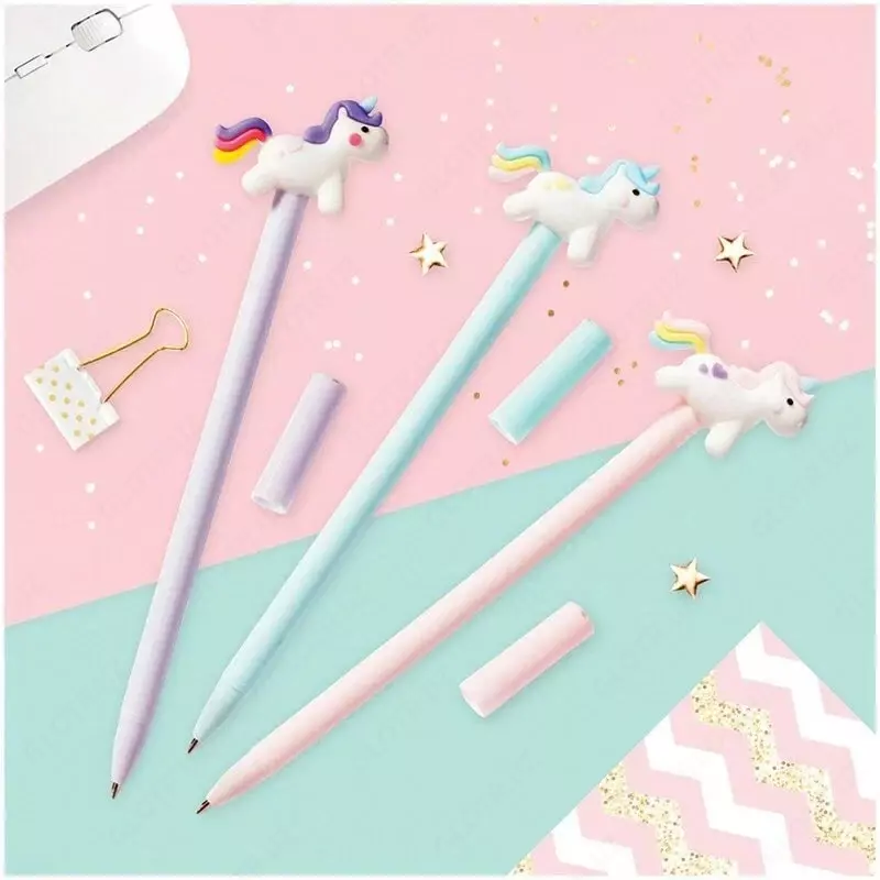 Шариковая ручка MESHU "Unicorn" 0.7 мм, синяя (Арт.- 296375) Ассорти