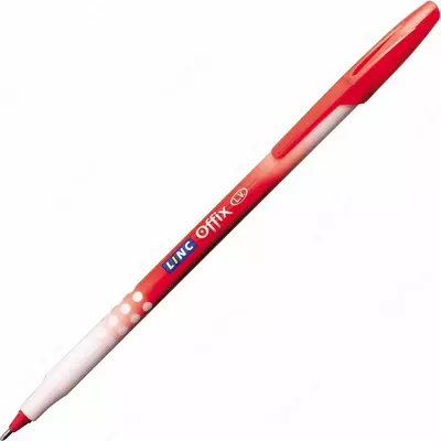 Шариковая ручка Linc "Offix" 1.0 мм, красная (Арт.- 1500FW-rd)