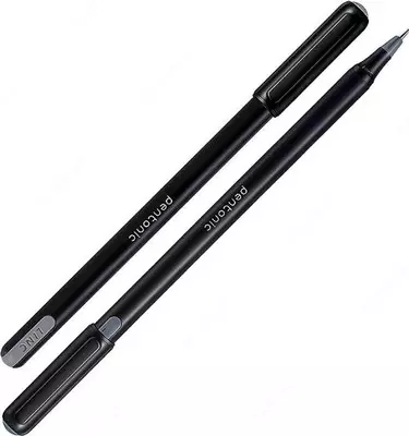 Шариковая ручка "Linc Pentonic" 0.7 мм, черная (Арт.- 7024bk-disp320)