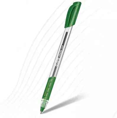 Шариковая ручка Claro "Trion Grip" 1.0 мм, зеленая (Арт.- 197-TON-gn)