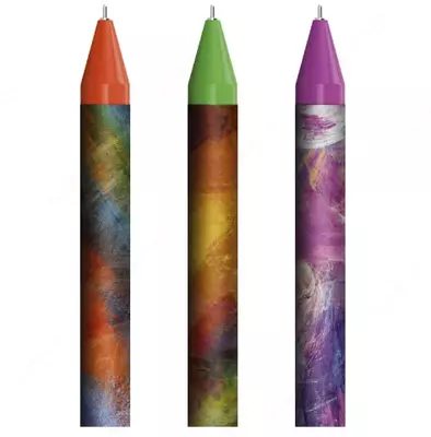 Шариковая автоматическая ручка Berlingo "Collision" 0.7 мм, синяя (Арт.- CBm_70S05) Ассорти