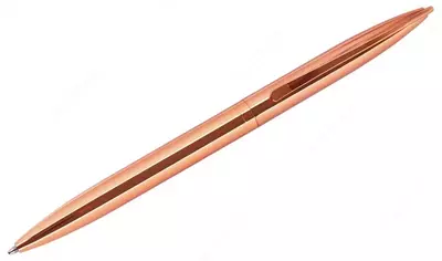 Шариковая автоматическая ручка MESHU "Rose gold" 1.0 мм, синяя (Арт.- MS_93966) Розовое золото