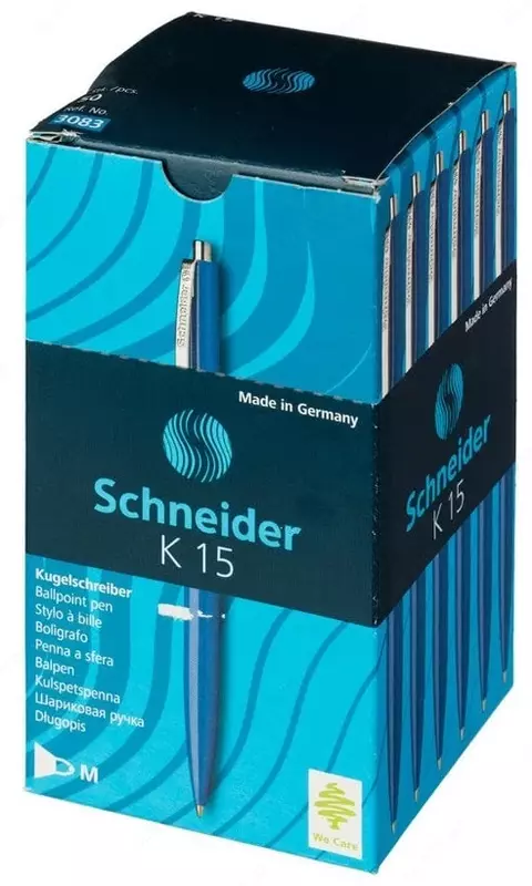 Шариковая автоматическая ручка Schneider "K15" 1.0 мм, синяя (Арт.- 130830)