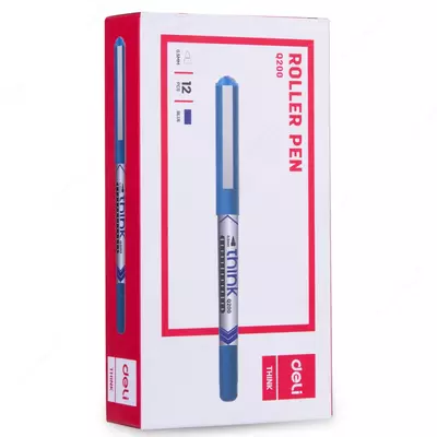 Ручка-роллер "Deli THINK" синяя (Арт.- 20030-EQ)