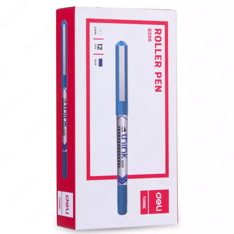 Ручка-роллер "Deli THINK" синяя (Арт.- 20030-EQ)